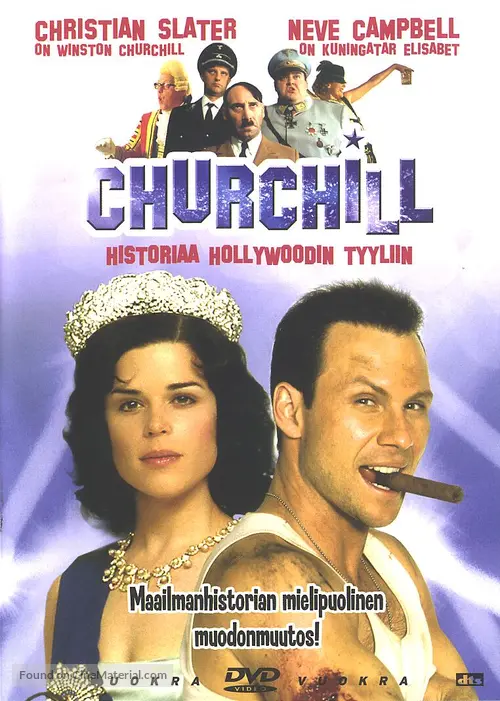 Churchill: The Hollywood Years - Finnish DVD movie cover