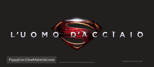 Man of Steel - Italian Logo