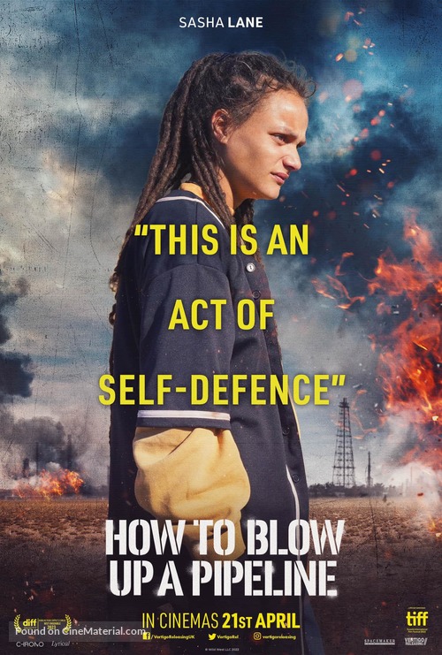 How to Blow Up a Pipeline - British Movie Poster