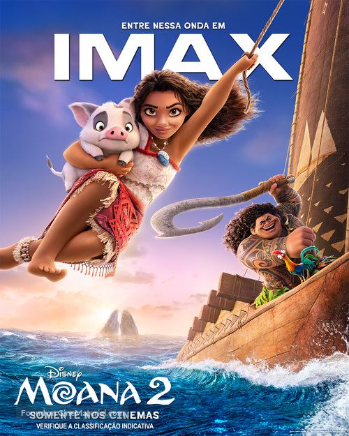 Moana 2 - Brazilian Movie Poster