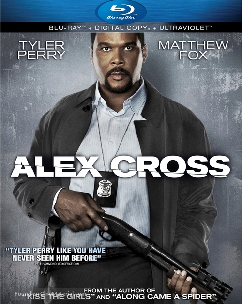 Alex Cross - Blu-Ray movie cover