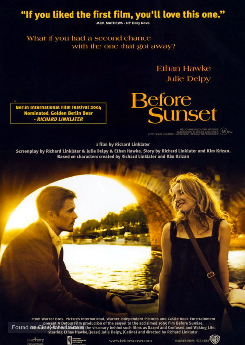 Before Sunset - Movie Poster