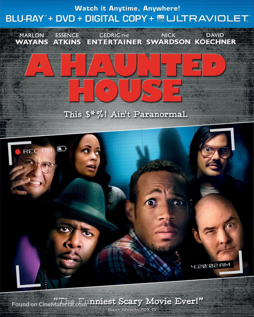 A Haunted House - Blu-Ray movie cover