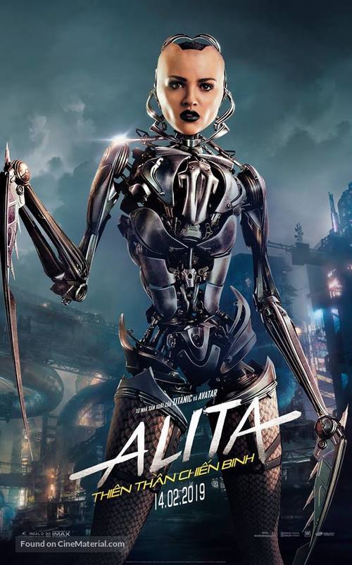 Alita: Battle Angel - Vietnamese Movie Poster