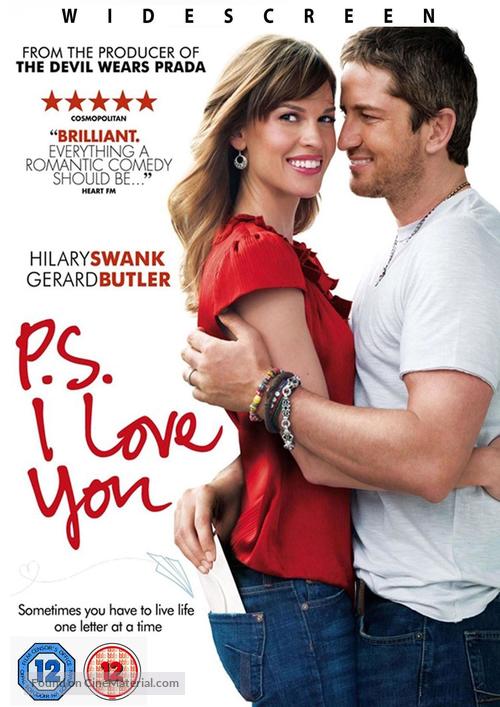 P.S. I Love You - British DVD movie cover