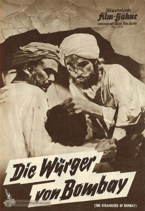 The Stranglers of Bombay - German poster
