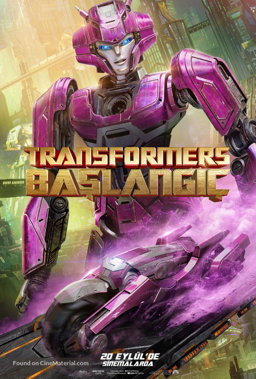 Transformers One - Turkish Movie Poster