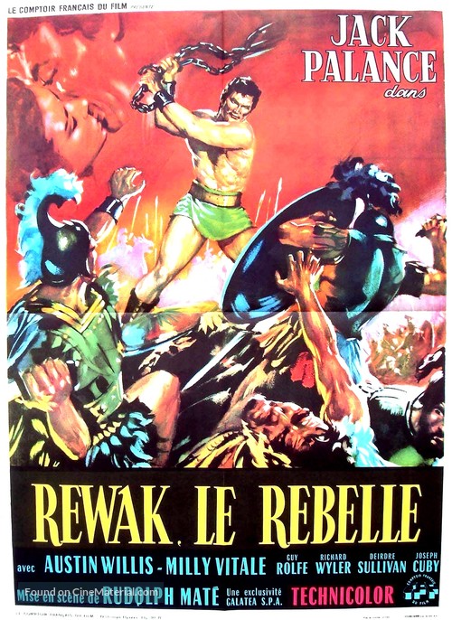 The Barbarians - French Movie Poster