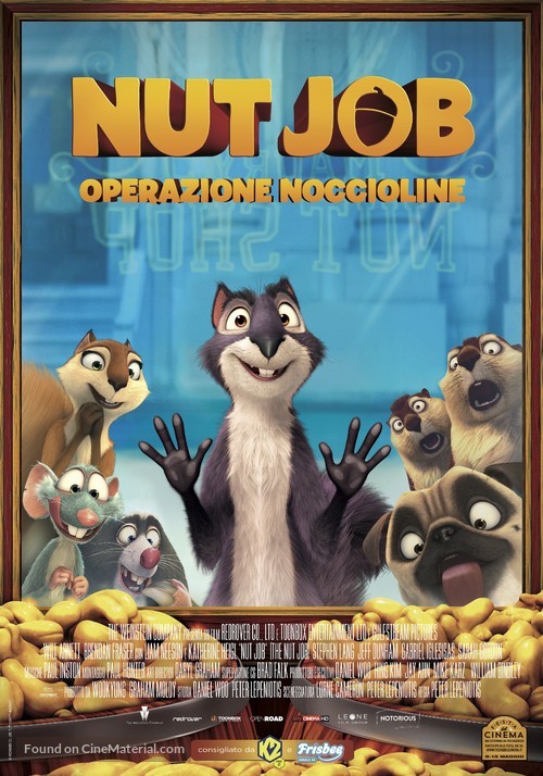The Nut Job - Italian Movie Poster