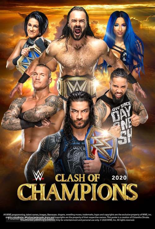 WWE: Clash of Champions - Movie Poster