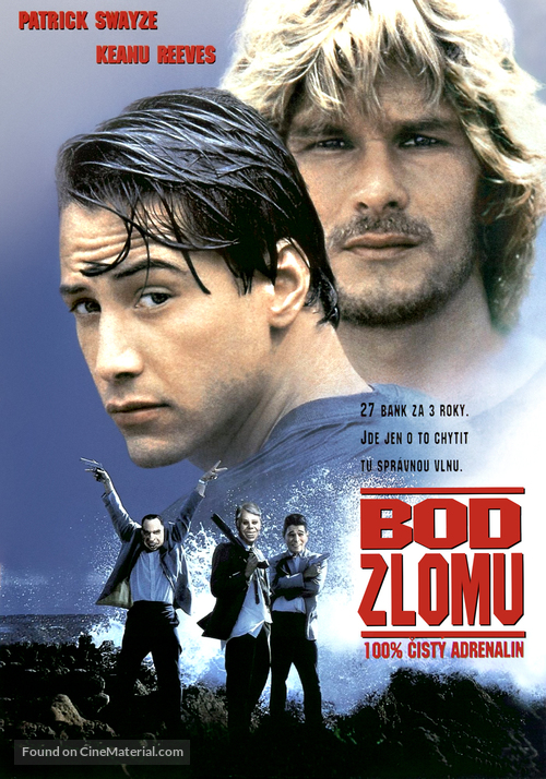 Point Break - Czech DVD movie cover