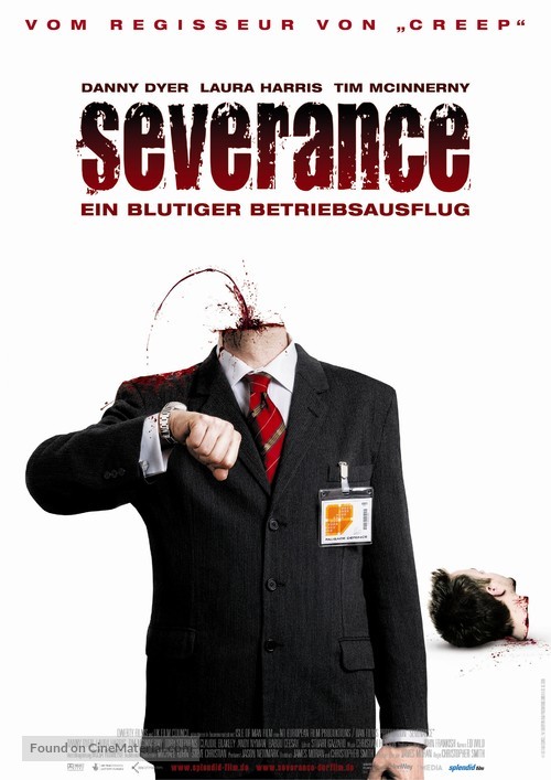 Severance - German Movie Poster