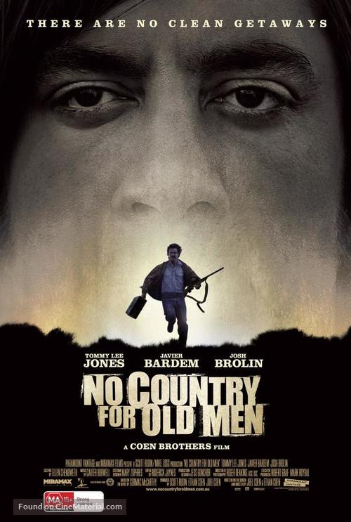 No Country for Old Men - Australian Movie Poster