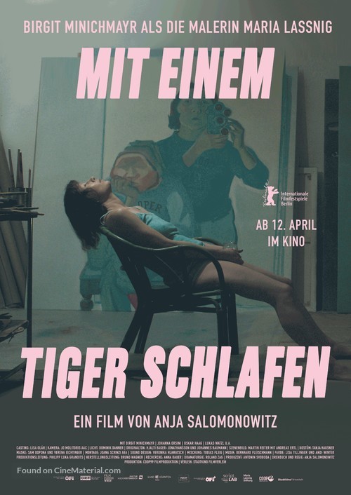 Mit Einem Tiger Schlafen - Austrian Movie Poster