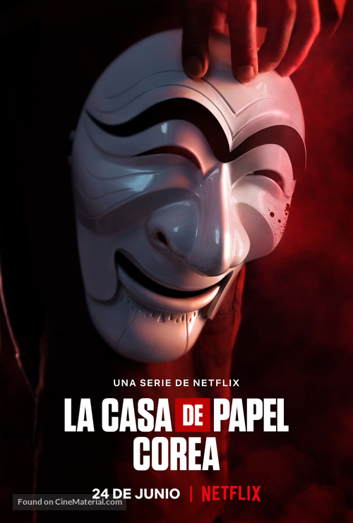 &quot;Money Heist: Korea - Joint Economic Area&quot; - Spanish Movie Poster