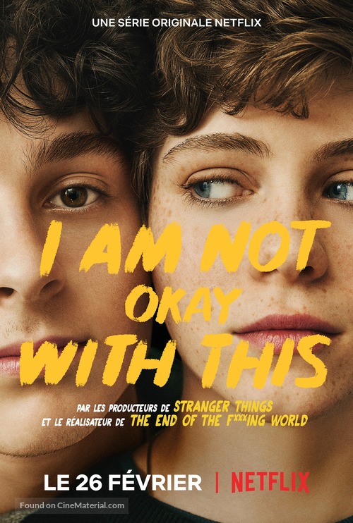 &quot;I Am Not Okay with This&quot; - French Movie Poster