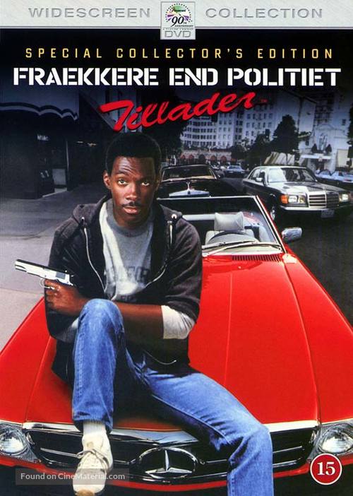 Beverly Hills Cop - Danish Movie Cover