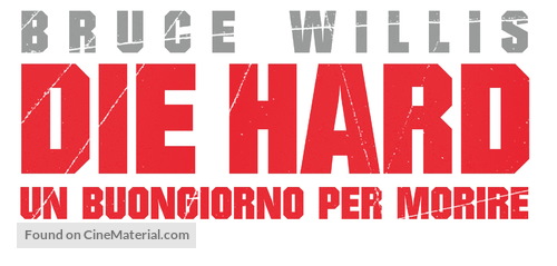 A Good Day to Die Hard - Italian Logo