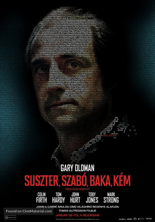Tinker Tailor Soldier Spy - Hungarian Movie Poster