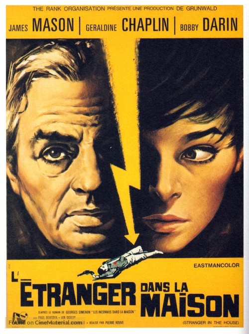 Stranger in the House - French Movie Poster