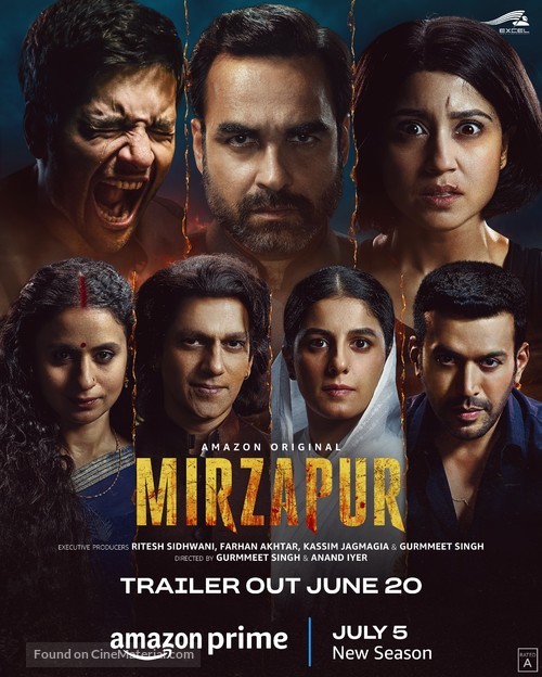 &quot;Mirzapur&quot; - Indian Movie Poster