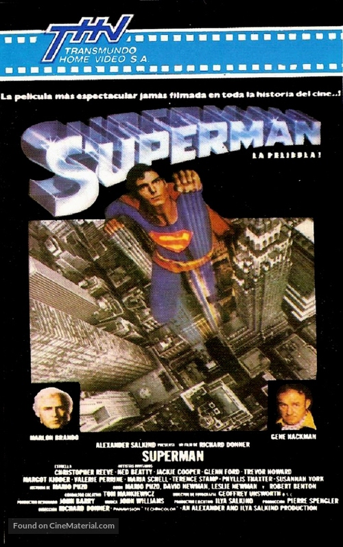 Superman - Argentinian Movie Cover
