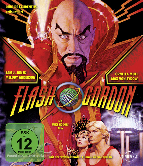 Flash Gordon - German DVD movie cover