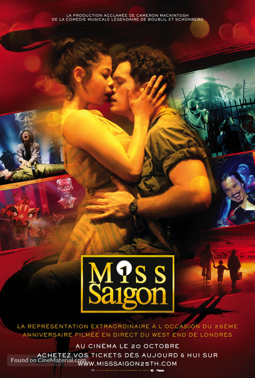 Miss Saigon: 25th Anniversary - French Movie Poster