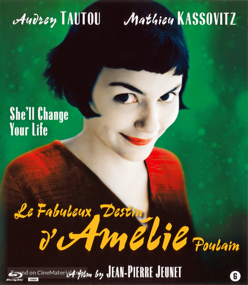 Le fabuleux destin d&#039;Am&eacute;lie Poulain - Dutch Blu-Ray movie cover