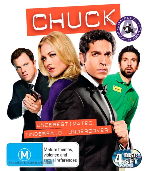 &quot;Chuck&quot; - Australian Blu-Ray movie cover