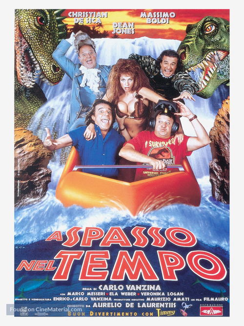 A spasso nel tempo - Italian Movie Poster