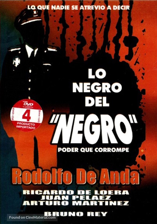 Lo negro del &#039;Negro&#039;... (Poder que corrompe) - Mexican Movie Poster