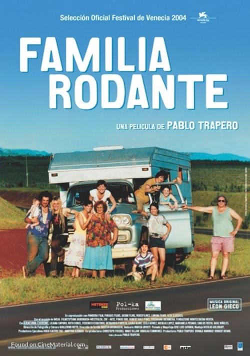 Familia rodante - Argentinian Movie Poster