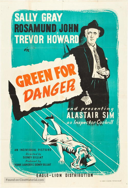 Green for Danger - British Movie Poster