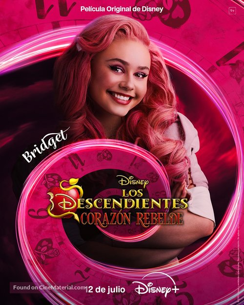 Descendants: The Rise of Red - Spanish Movie Poster