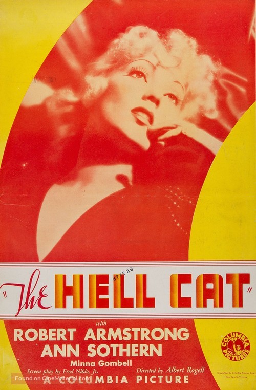 The Hell Cat - poster