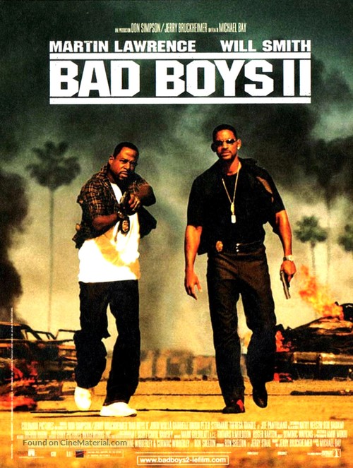 Bad Boys II - French Movie Poster