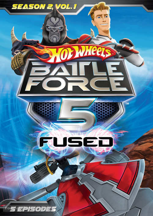 &quot;Hot Wheels: Battle Force 5&quot; - DVD movie cover