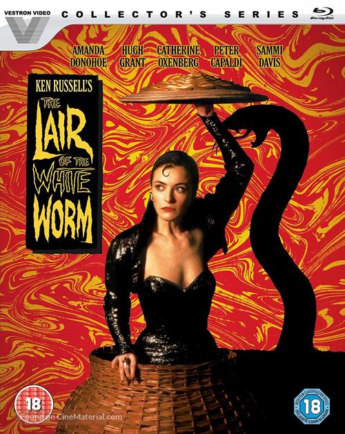 The Lair of the White Worm - British Blu-Ray movie cover