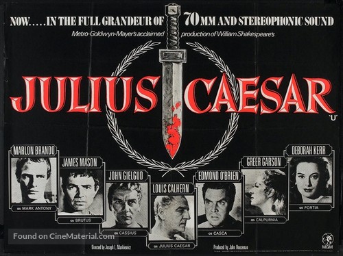 Julius Caesar - British Movie Poster