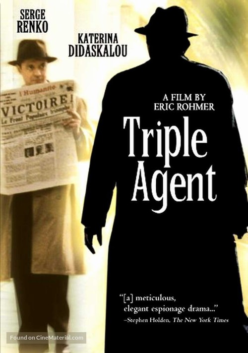 Triple agent - DVD movie cover