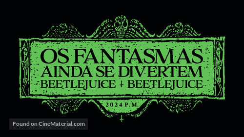 Beetlejuice Beetlejuice - Brazilian Logo