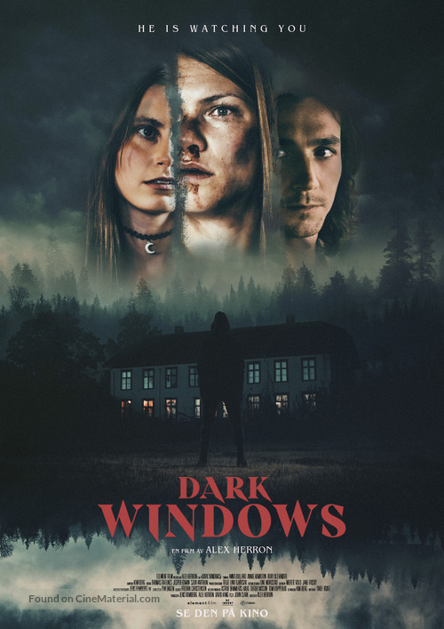 Dark Windows - Norwegian Movie Poster