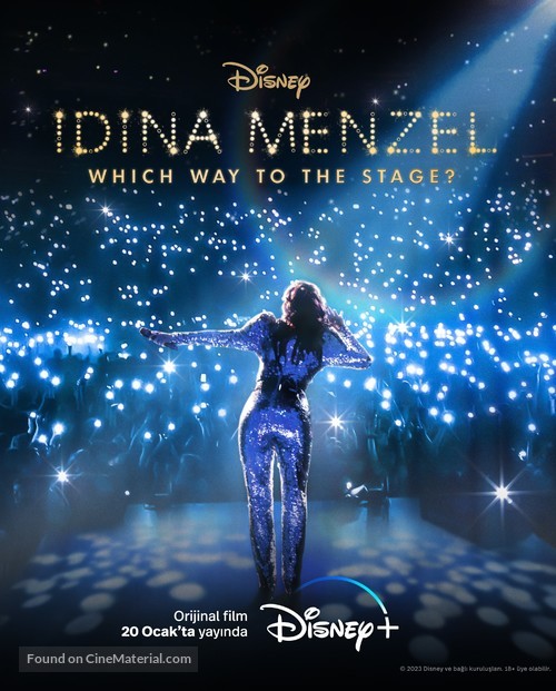 Idina Menzel: Which Way to the Stage? - Turkish Movie Poster