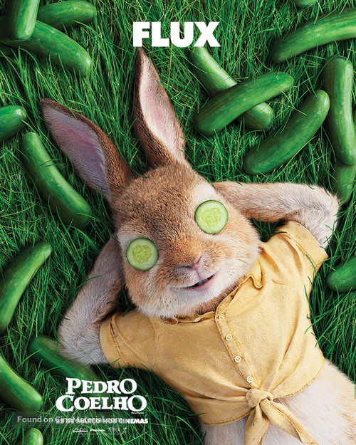 Peter Rabbit - Brazilian Movie Poster