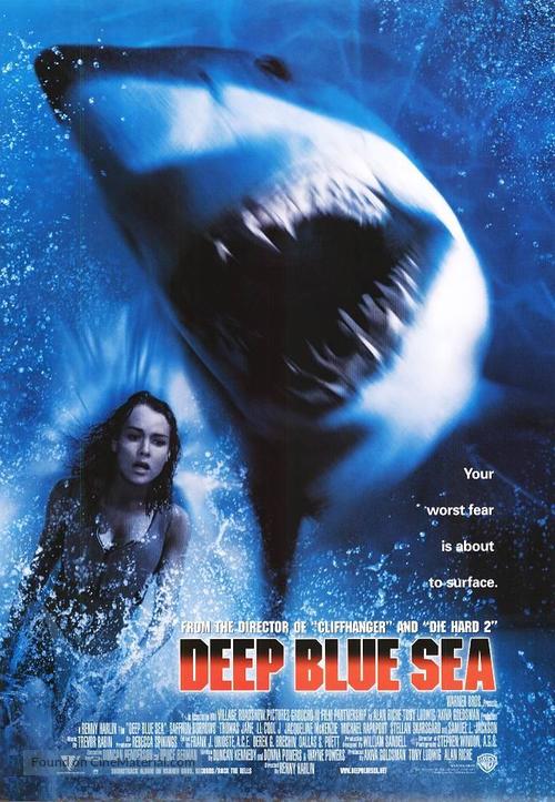 Deep Blue Sea - Movie Poster