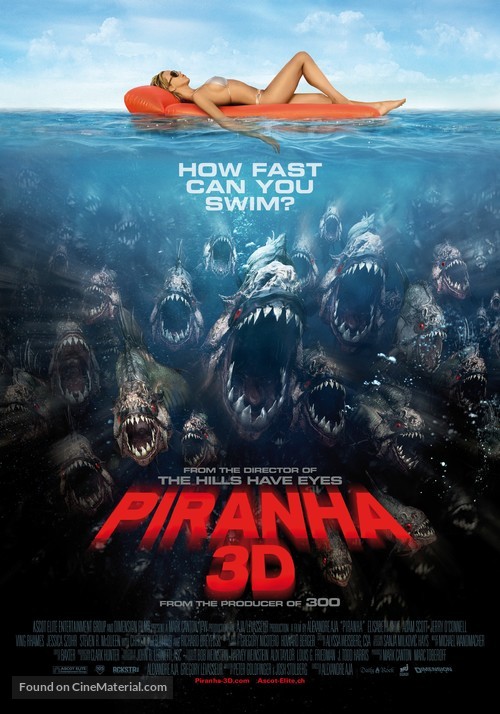 Piranha - Swiss Movie Poster