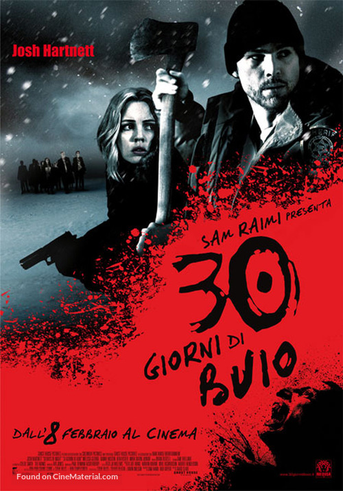30 Days of Night - Italian poster