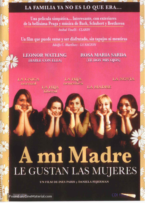 A mi madre le gustan las mujeres - Argentinian Movie Cover