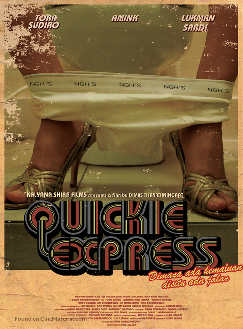 Quickie Express - Indonesian Movie Poster